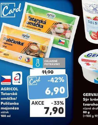 Kaufland Agricol poličanka majonéza nabídka