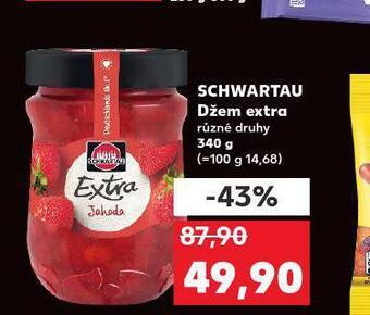Kaufland Schwartau džem extra nabídka