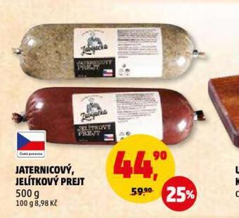 Penny Market Jaternicový prejt nabídka