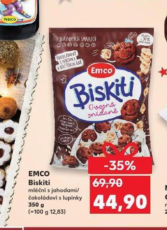 Kaufland Emco biskiti nabídka