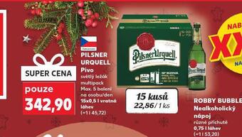 Kaufland Pivo pilsner urquell nabídka