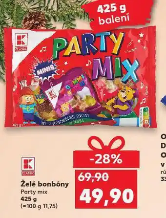 Kaufland Želé bonbony nabídka