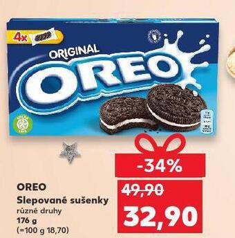 Kaufland Oreo slepované sušenky nabídka