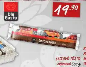 Terno Listové těsto chlazené nabídka