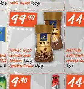 Terno Tchibo gold instantní káva nabídka