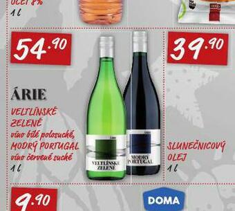 Terno Árie veltínské zelené nabídka