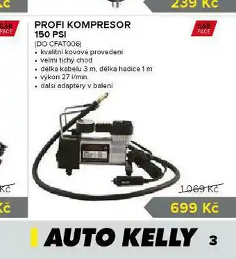 Auto Kelly Profi kompresor nabídka
