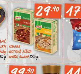Terno Knorr hotová jíška nabídka