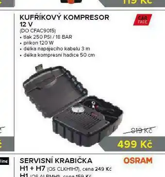 Auto Kelly Kufříkový kompresor nabídka