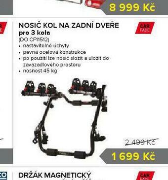 Auto Kelly Nosič kol na zadní dveře nabídka