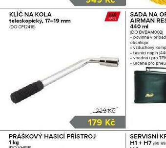 Auto Kelly Klíč na kola nabídka