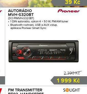 Auto Kelly Autorádio pioneer nabídka