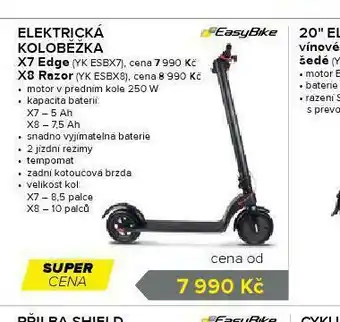 Elektrická koloběžka x8 razor