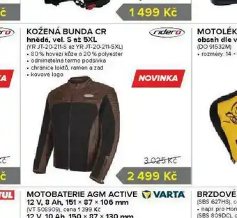 Auto Kelly Kožená bunda cr nabídka