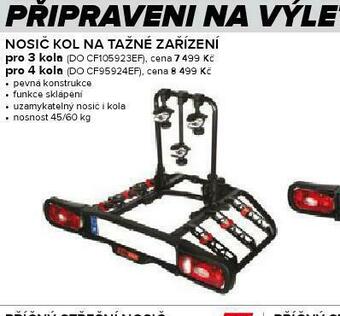 Auto Kelly Nosič kol na tažné zařízení pro 3 kola nabídka