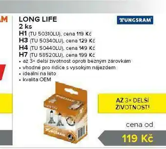 Auto Kelly Autožárovky long life h4 nabídka
