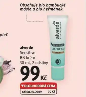 dm drogerie Alverde bb krém nabídka