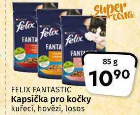 Coop Felix kapsičky pro kočky 85g vybrané druhy nabídka