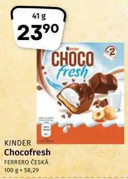 Coop Kinder chocofresh 41g nabídka