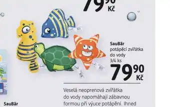 dm drogerie Saubär potápěcí zvířátka do vody nabídka