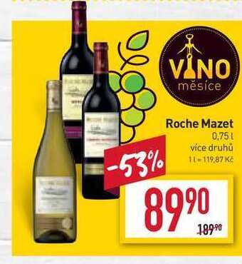 Billa Roche mazet 0,75l nabídka