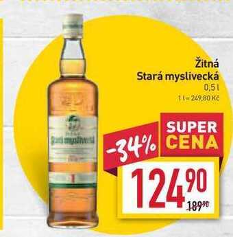 Billa Žitná stará myslivecká 0,5l nabídka