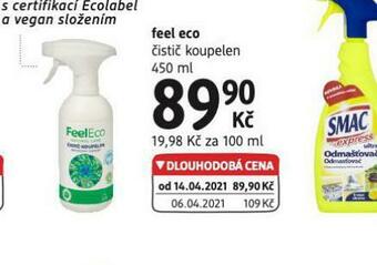 dm drogerie Feel eco čistič koupelen nabídka