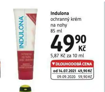 dm drogerie Indulona ochranný krém nabídka