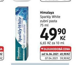 dm drogerie Himalaya zubní pasta nabídka