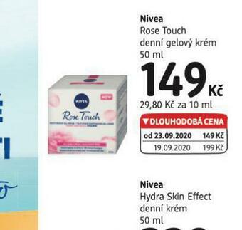 dm drogerie Nivea krém nabídka