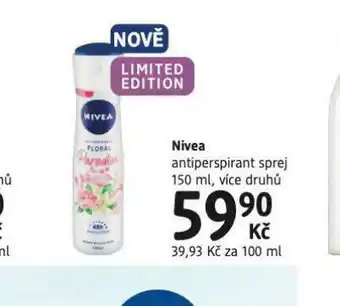 dm drogerie Nivea antiperspirant sprej nabídka