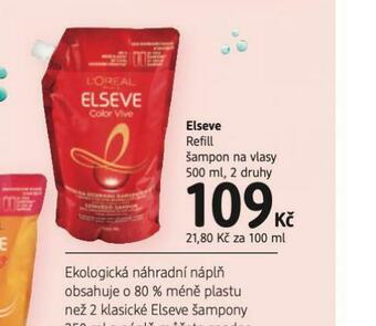 dm drogerie Loreal elseve šampon nabídka