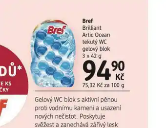 dm drogerie Bref tekutý wc gelový blok nabídka