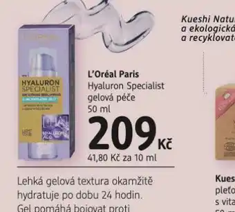 Loreal paris hyaluron specialist gelové péče