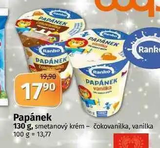 Coop Coop papánek 130 g, smetanový krém - čokovanilka, vanilka nabídka