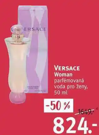 Rossmann Versace woman parfémovaná voda pro ženy, 50 ml nabídka
