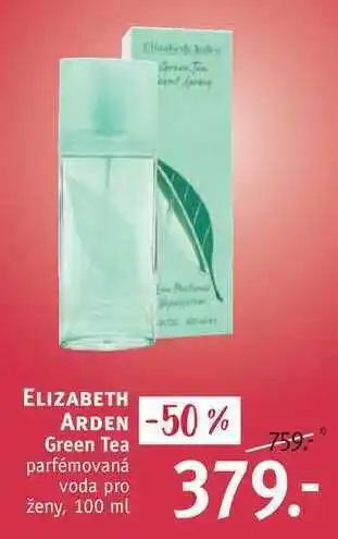 Rossmann Elizabeth arden green tea parfémovaná voda pro ženy, 100 ml nabídka