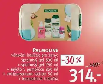 Rossmann Palmolive vánoční balíček pro ženy nabídka
