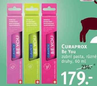 Rossmann Curaprox be you zubní pasta, 60 ml nabídka