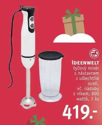 Rossmann Ideenwelt tyčový mixér nabídka