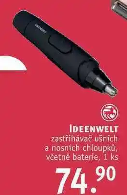 Rossmann Ideenwelt zastřihávač ušních a nosních chloupků nabídka