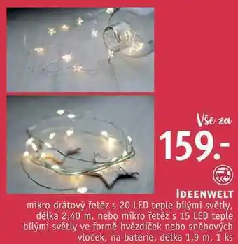 Rossmann Ideenwelt mikro drátový řetěz nabídka