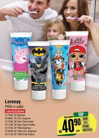 Lorenay péče o zuby