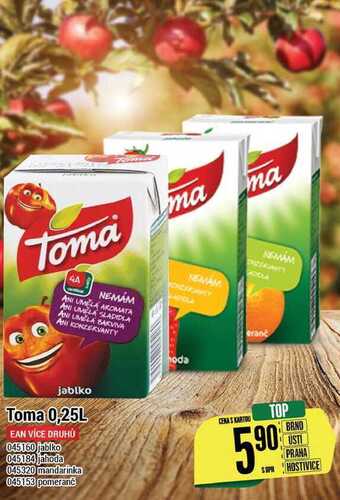 Toma 0,25 l