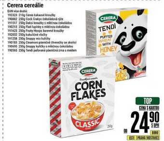 Tamda Foods Cerera cereálie nabídka