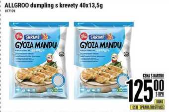 Allgroo dumpling s krevety 40x13,5g