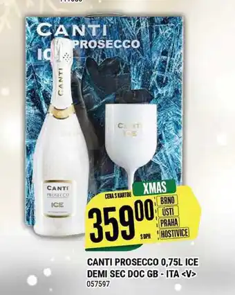 Tamda Foods Canti prosecco 0,75l ice demi sec doc gb-ita 057597 nabídka