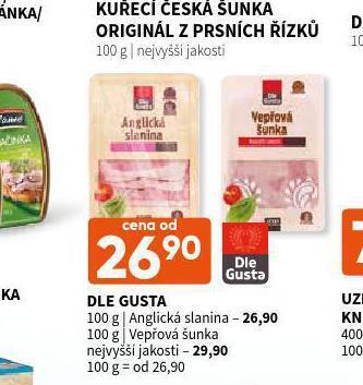 Terno Anglická slanina nabídka
