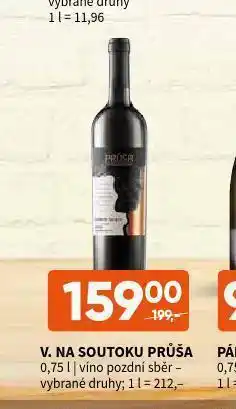 Terno Víno na soutoku průša nabídka