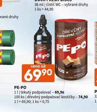 Terno Pe-po tekutý podpalovač nabídka